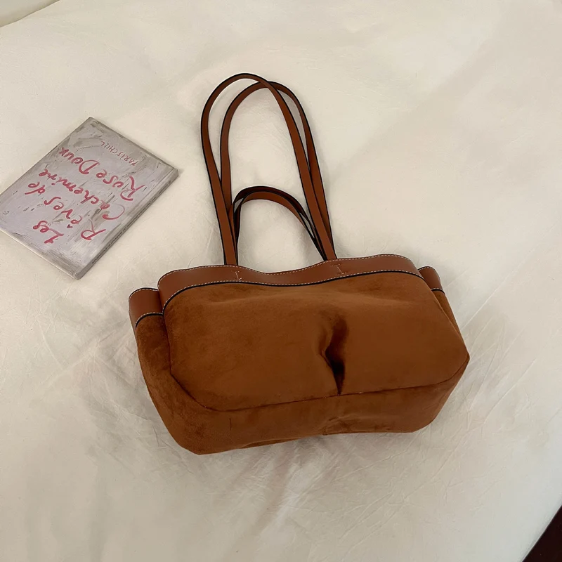 Wildleder Shopper Tragetasche