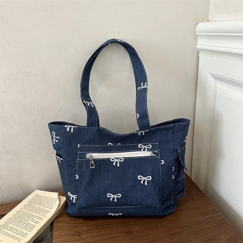 Lässige Canvas Tote Tasche