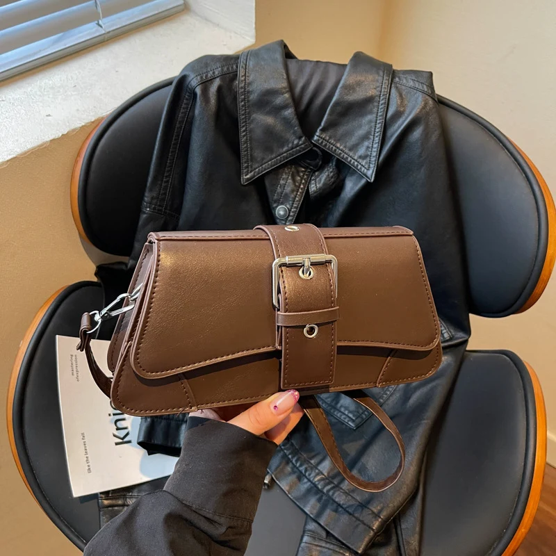 Elegante Handtasche mit Schnallenakzent