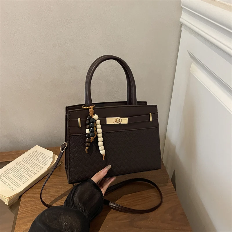 Designer Strukturierte Handtasche