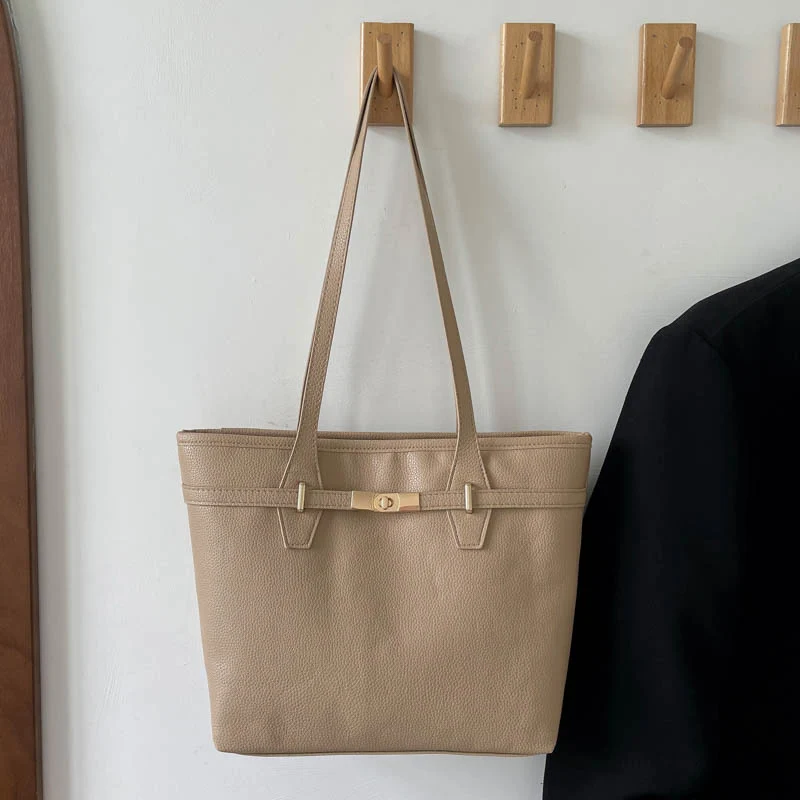 Stylische Strukturierte Tote Bag