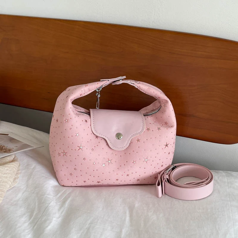 Stilvolle Sternen Druck Hobo Tasche