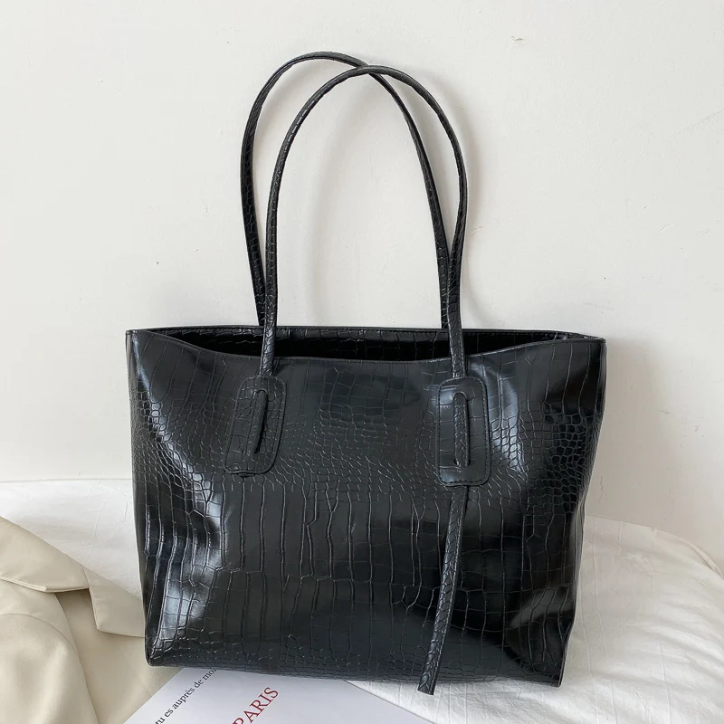 Krokodil-Muster Tote Bag