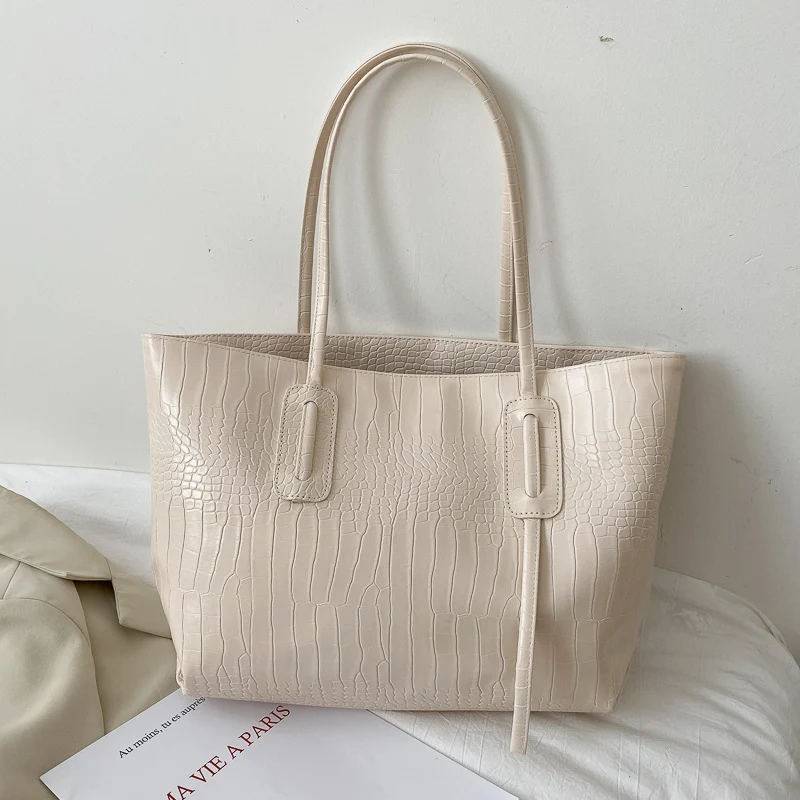 Krokodil-Muster Tote Bag