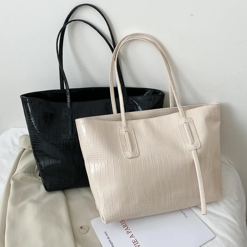 Krokodil-Muster Tote Bag