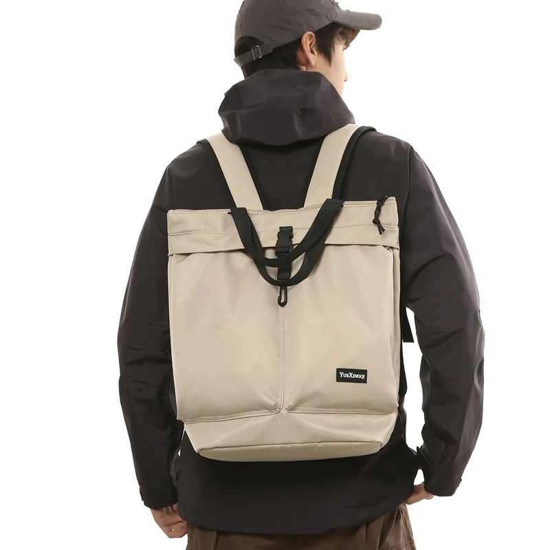 Vielseitige Urban Roll-Top Tote Rucksack Karnz