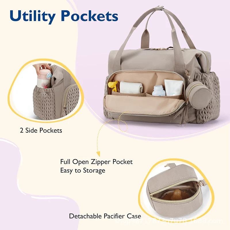Stylische Mehrfach-Taschen Reise-Duffel-Tasche Karnz