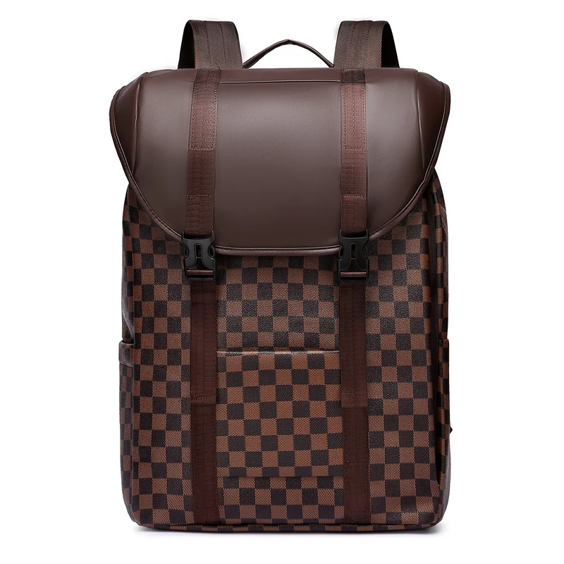 Stilvolle Karomuster-Rucksack Karnz