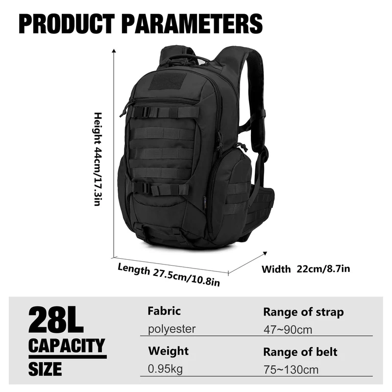 Taktischer Outdoor Abenteuer Rucksack Karnz