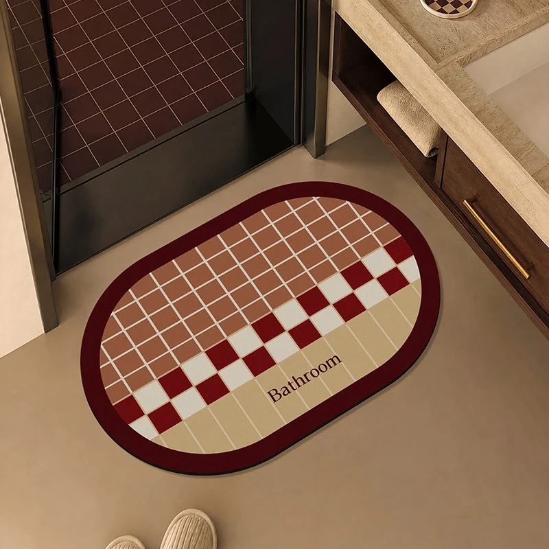 Stylische dekorative Fußmatte für Zuhause