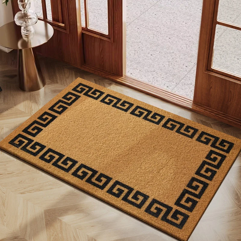 Stylische geometrische Fußmatte