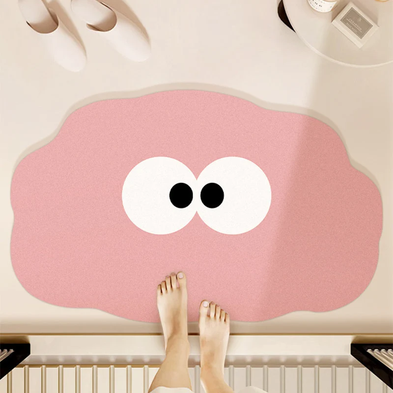 Verspielt Cartoon Blob Badevorleger