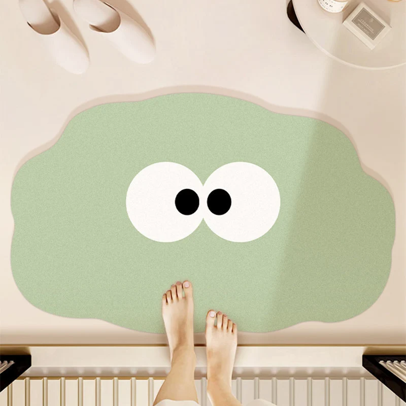 Verspielt Cartoon Blob Badevorleger