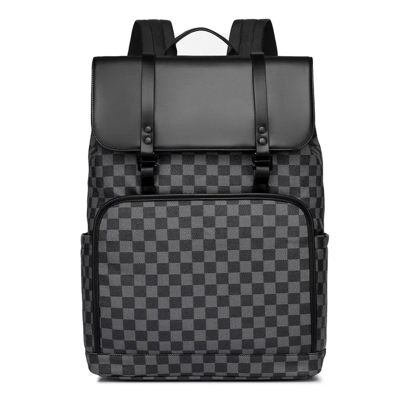Moderner karierter Rucksack Karnz