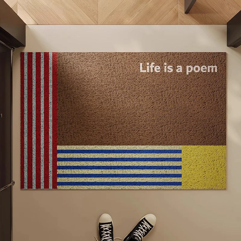 Inspirierender Türmatte