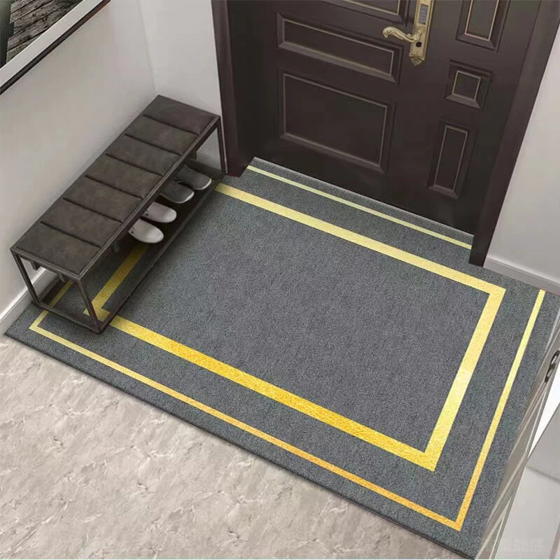 Geometrisch gemusterter Teppich
