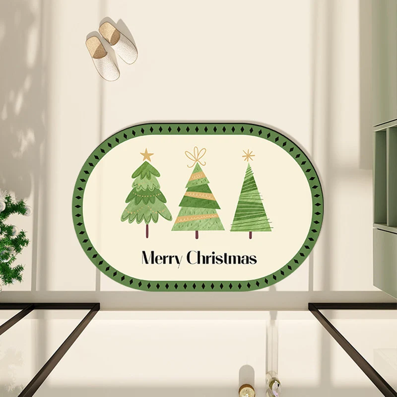 Weihnachtlich dekorative Matte