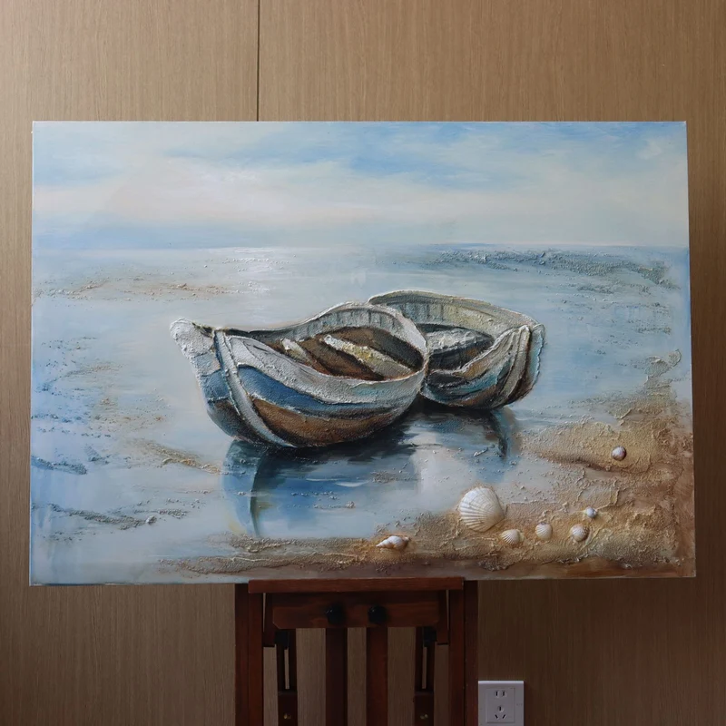 Szenische Küstenlandschaft Leinwandkunst