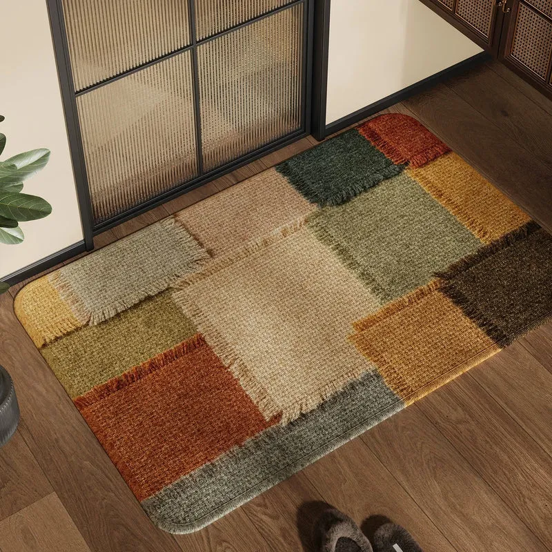 Geometrisches Muster Dekorativteppich