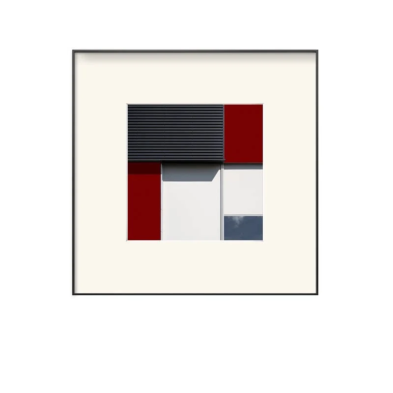 Dekorative geometrische Wandkunst