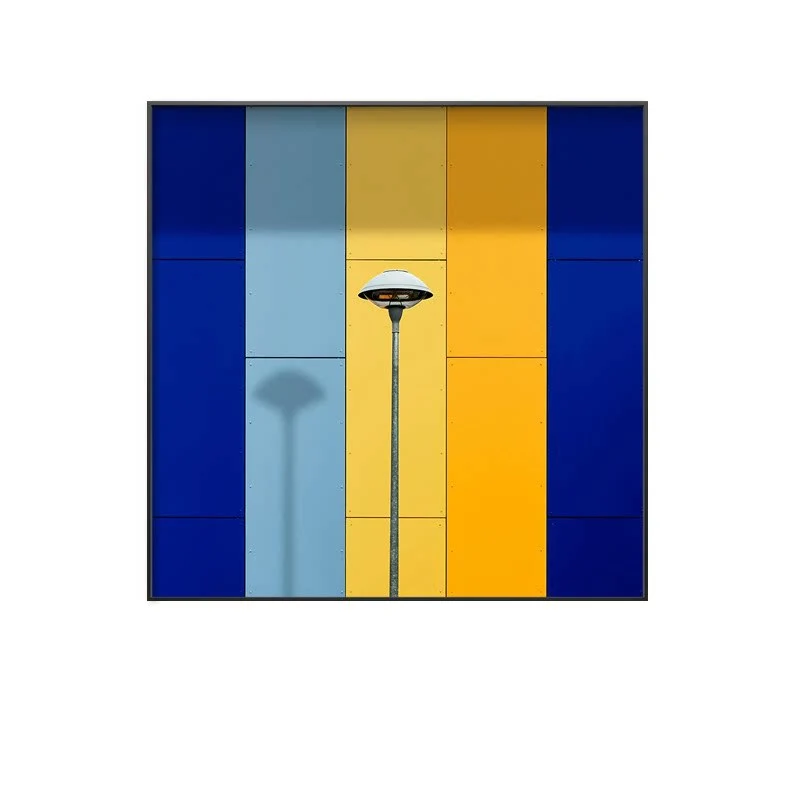 Dekorative geometrische Wandkunst