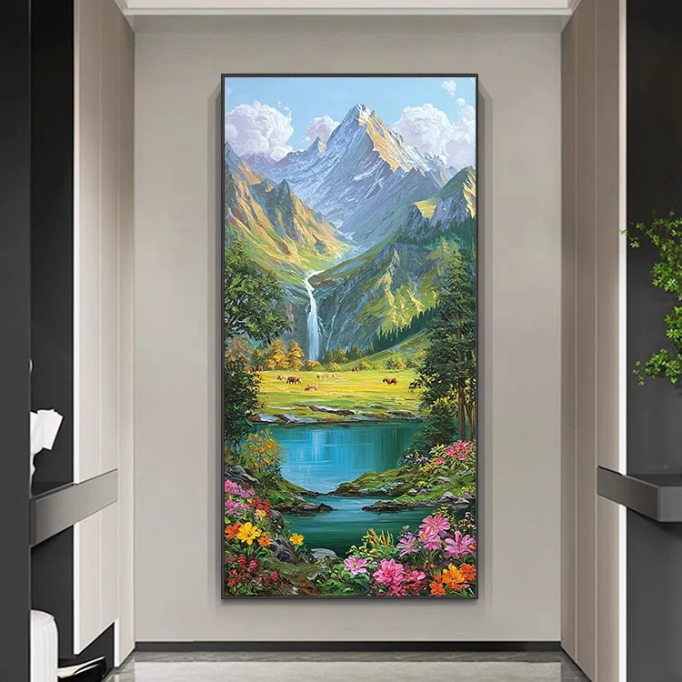 Natur-inspirierte Landschafts-Leinwandkunst