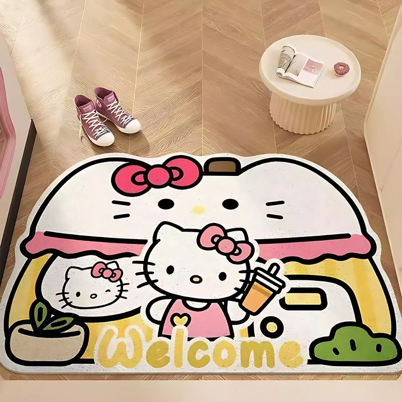 Dekorative Cartoon Willkommensmatte für Zuhause