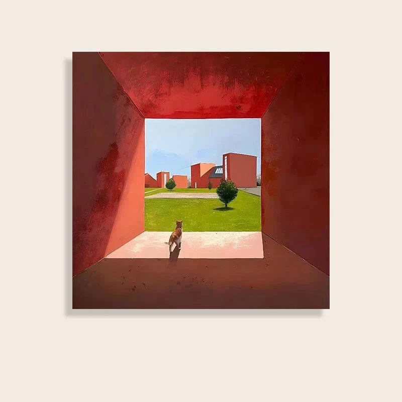 Moderne Minimalistische Wandkunst Druck