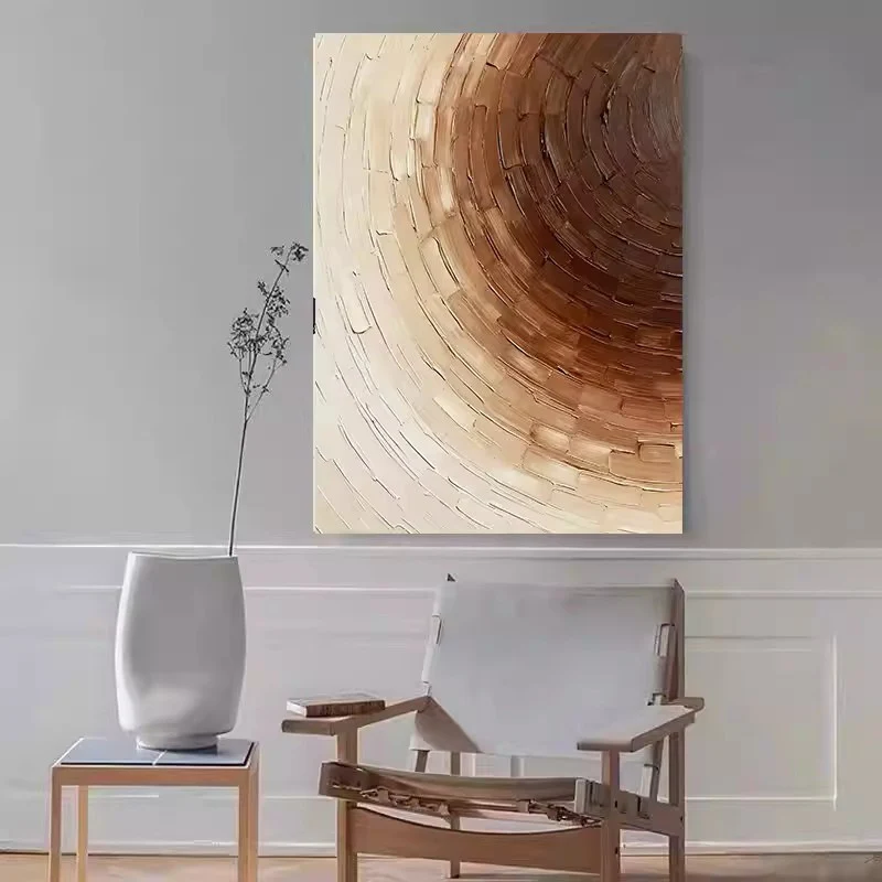 Moderne Minimalistische Geometrische Leinwandkunst