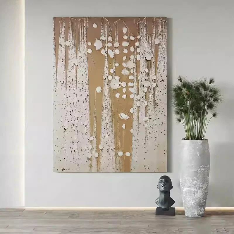 Moderne Minimalistische Geometrische Leinwandkunst