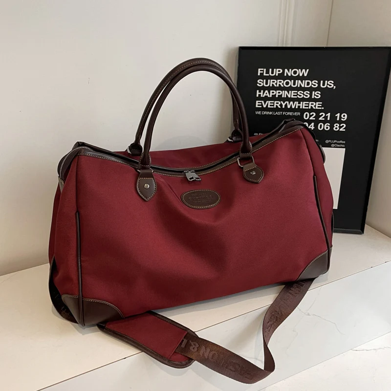 Stilvolle Wochenendausflug Duffel Tasche Karnz