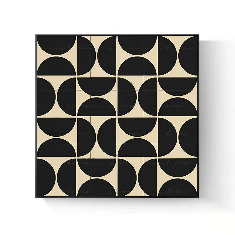 Moderne Geometrische Kunst Leinwand
