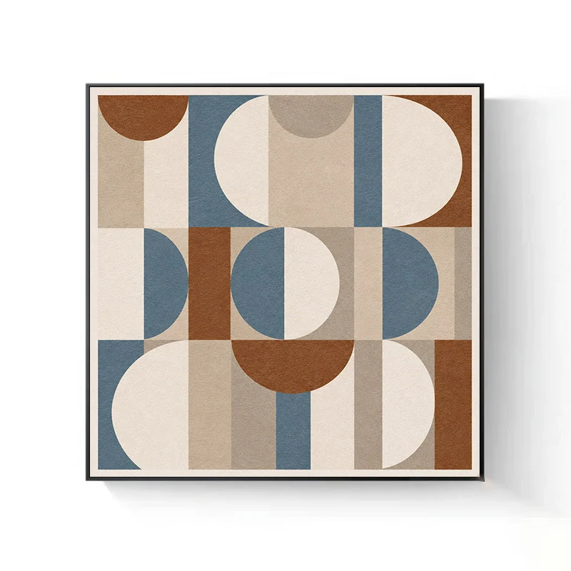 Moderne Geometrische Kunst Leinwand