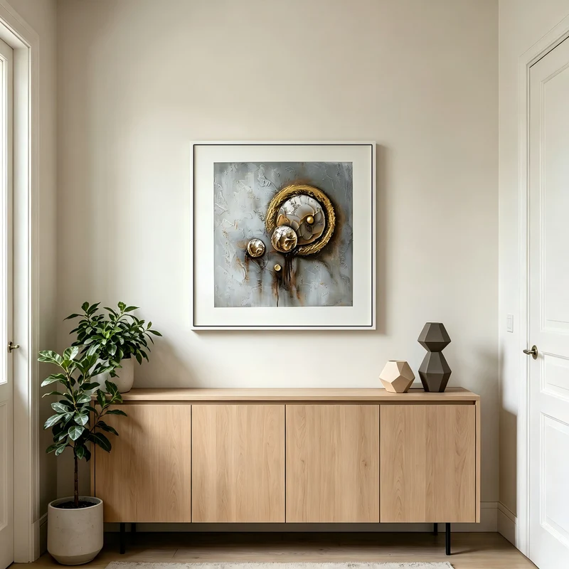 Moderne abstrakte Wandkunst