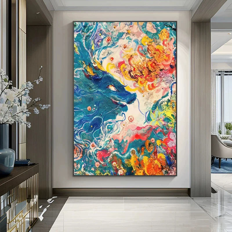Moderne abstrakte Wandkunst