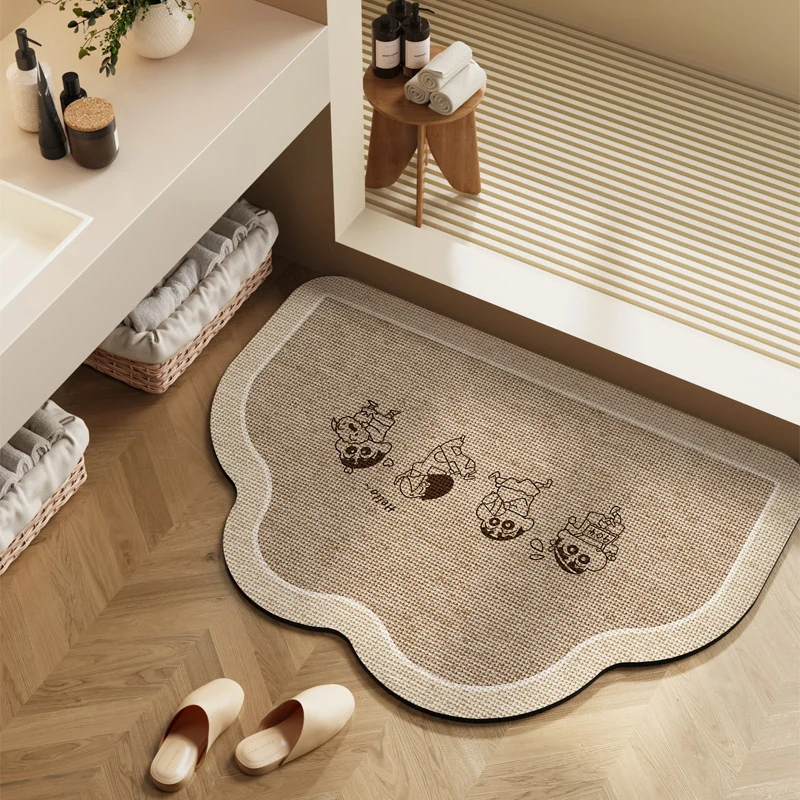 Stylische Badezimmermatte für moderne Innenräume
