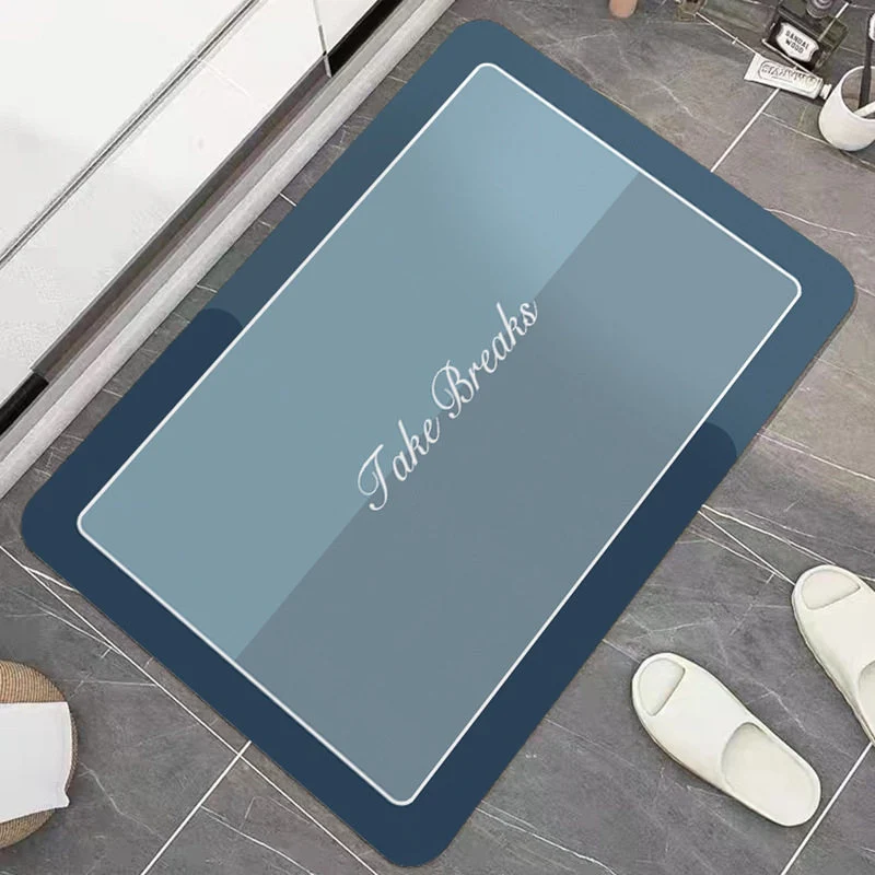 Dekorativer Badteppich für Badezimmer zuhause