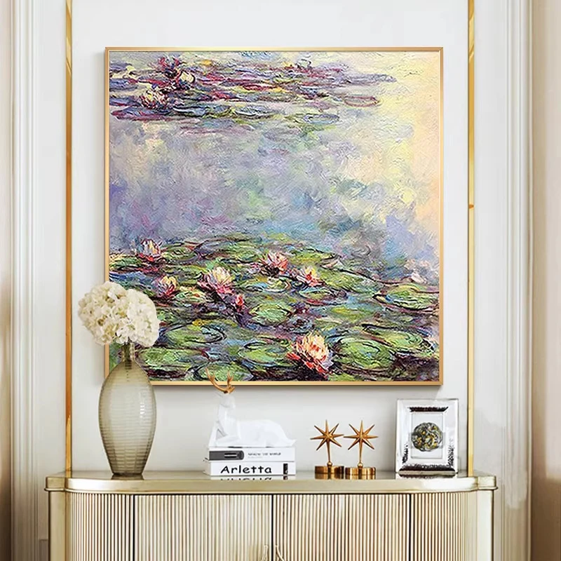 Impressionist-Stil Floral-Leinwand Kunst