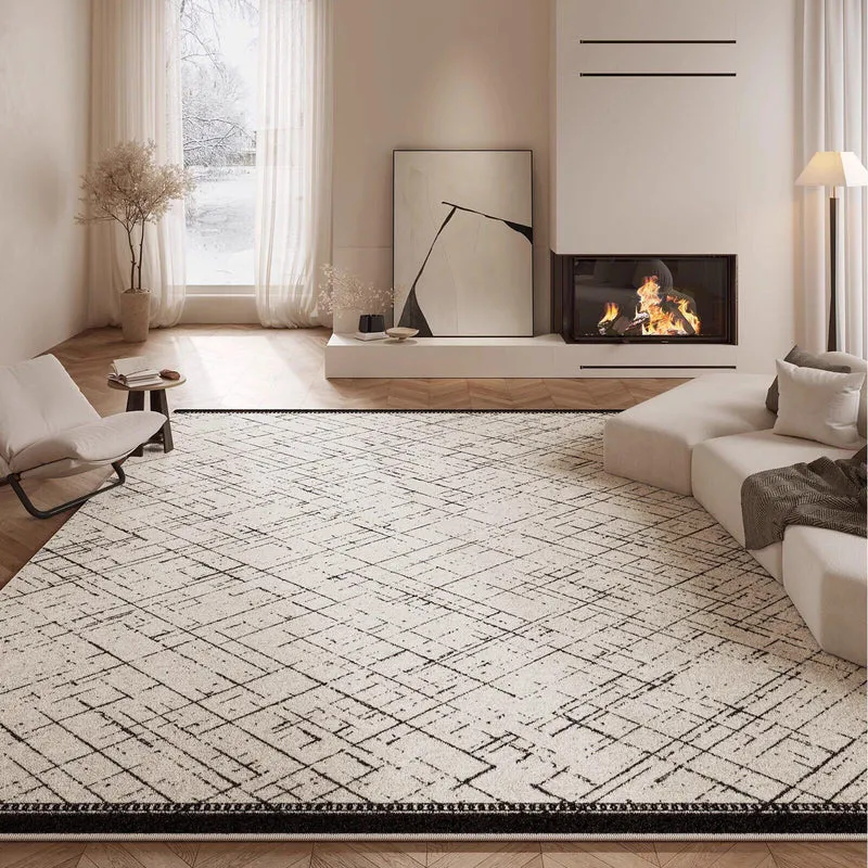 Modern geometrischer Teppich