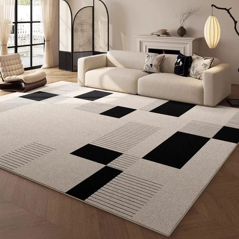 Modern geometrischer Teppich