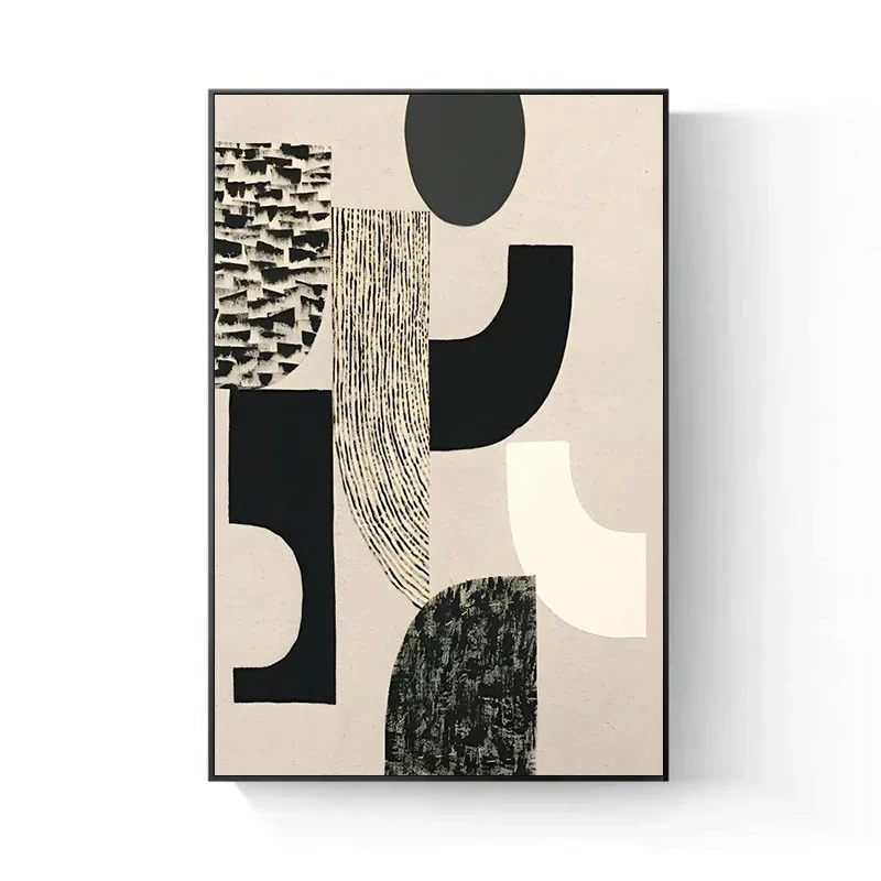 Abstrakte Geometrische Wandkunst Leinwand