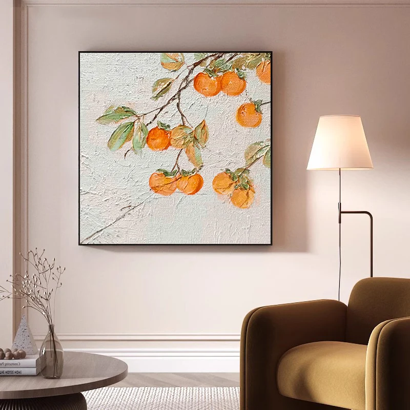 Abstrakte Obstbaum Leinwandkunst