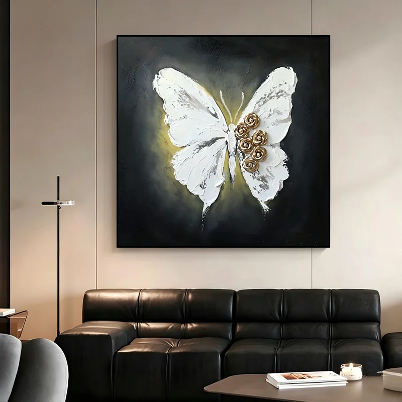 Schmetterling-Themen 3D Leinwand Kunst
