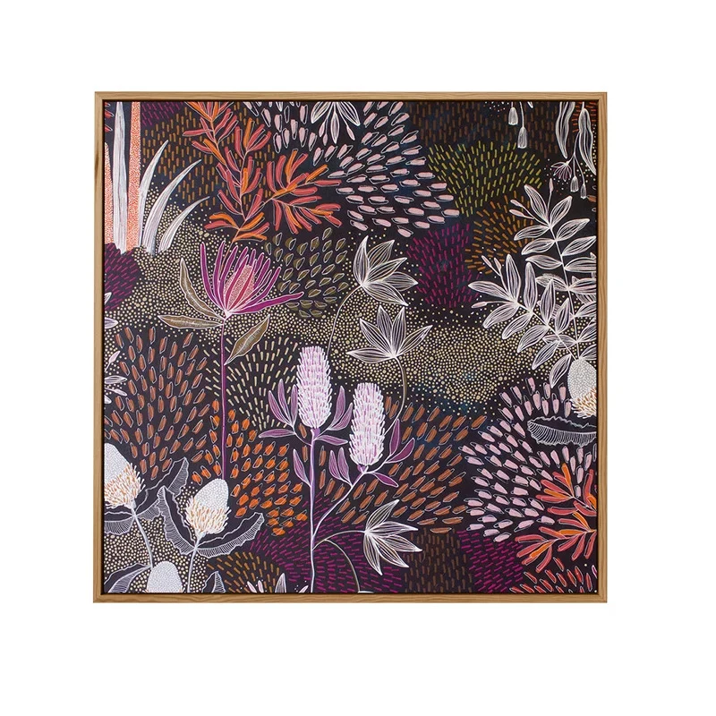 Botanische Wanddekoration Kunstdruck