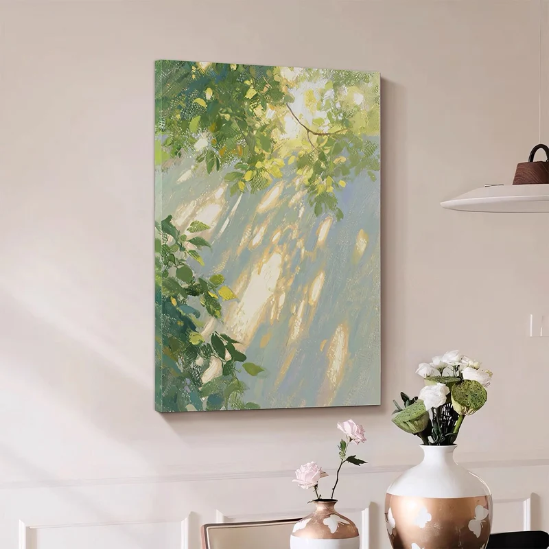 Botanisches Motiv Leinwandkunstwerk