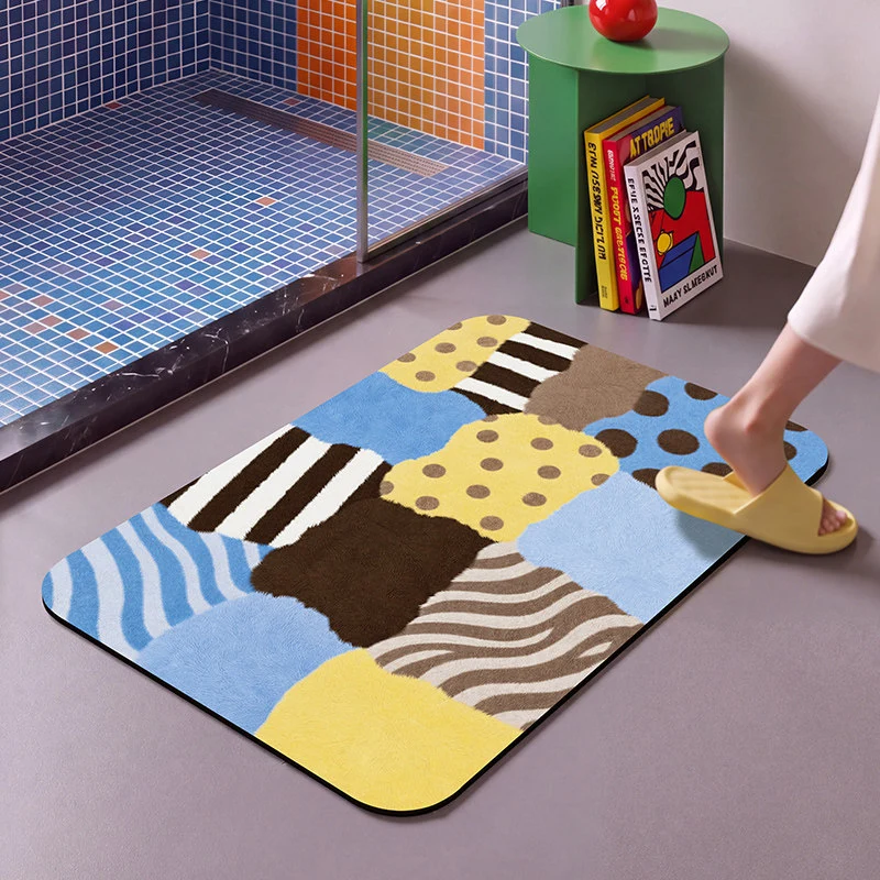 Absorbierende Badmatte