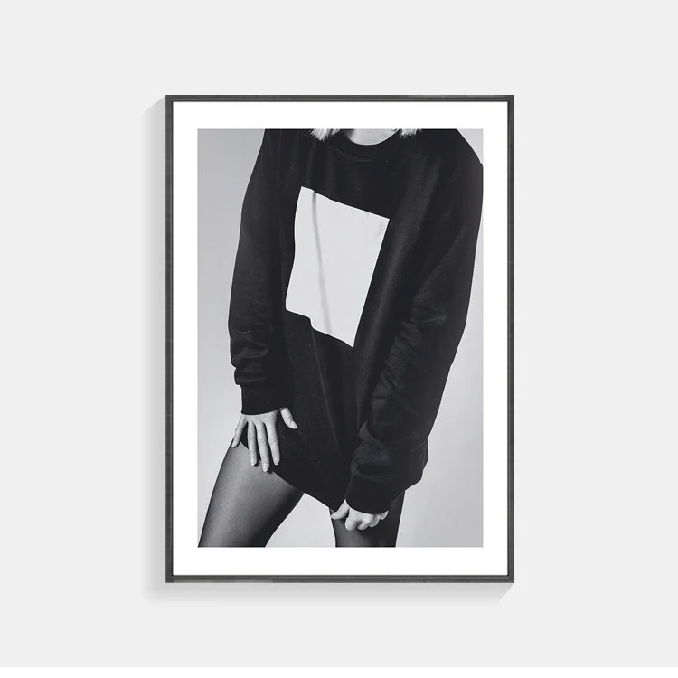 Vintage Inspirierte Gerahmte Kunstdruck