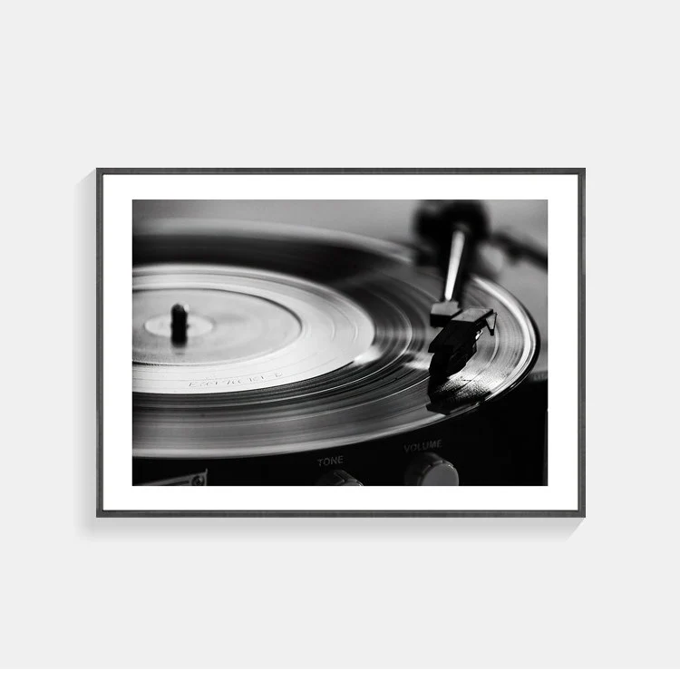 Vintage Inspirierte Gerahmte Kunstdruck