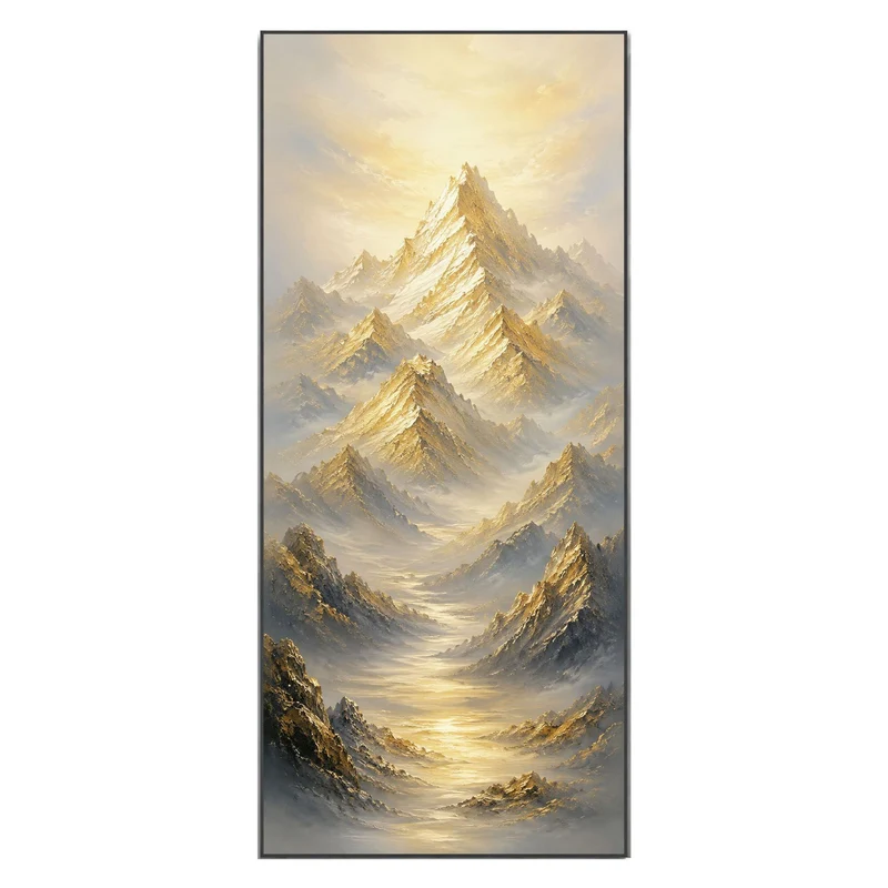 Majestisches Berglandschaft Kunstdruck für Wände