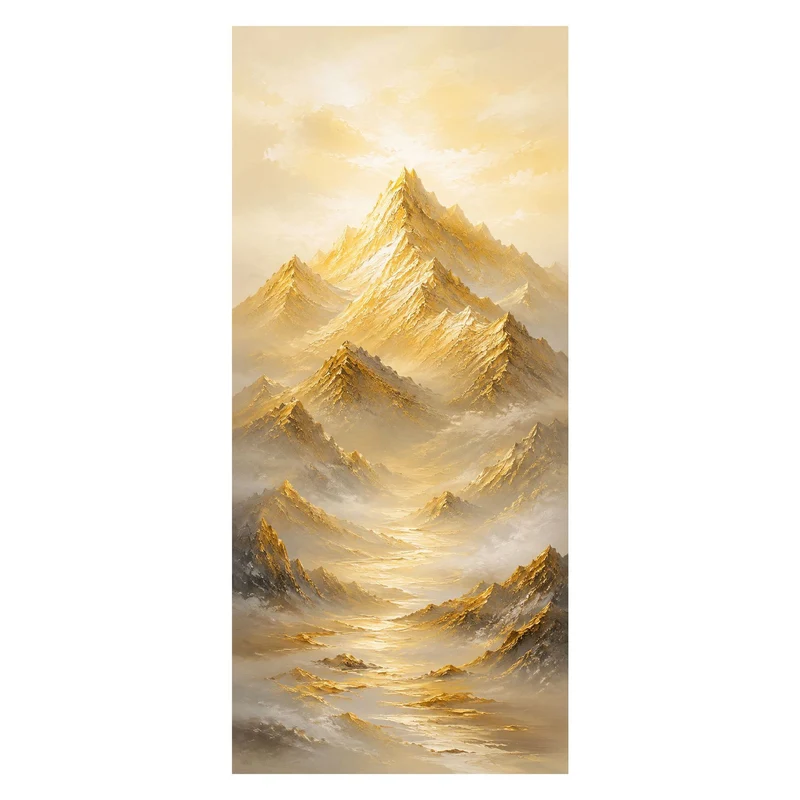Majestisches Berglandschaft Kunstdruck für Wände